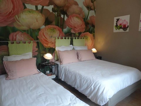 Chambre florale